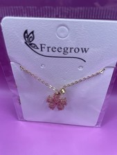 Daisy Necklace Gold Plated