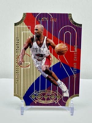 1996-97 Upper Deck #FB4 Mario Elie Fast Break One Connections Rockets Die-Cut