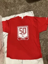 Houston Rockets 50th Anniversary T-Shirt Size XL