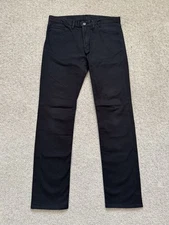 SS09 Comme Des Garcons Homme Plus Black Denim Jeans Size 31