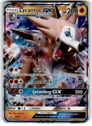 Lycanroc GX - SM14 - Sun & Moon Black Star Promo