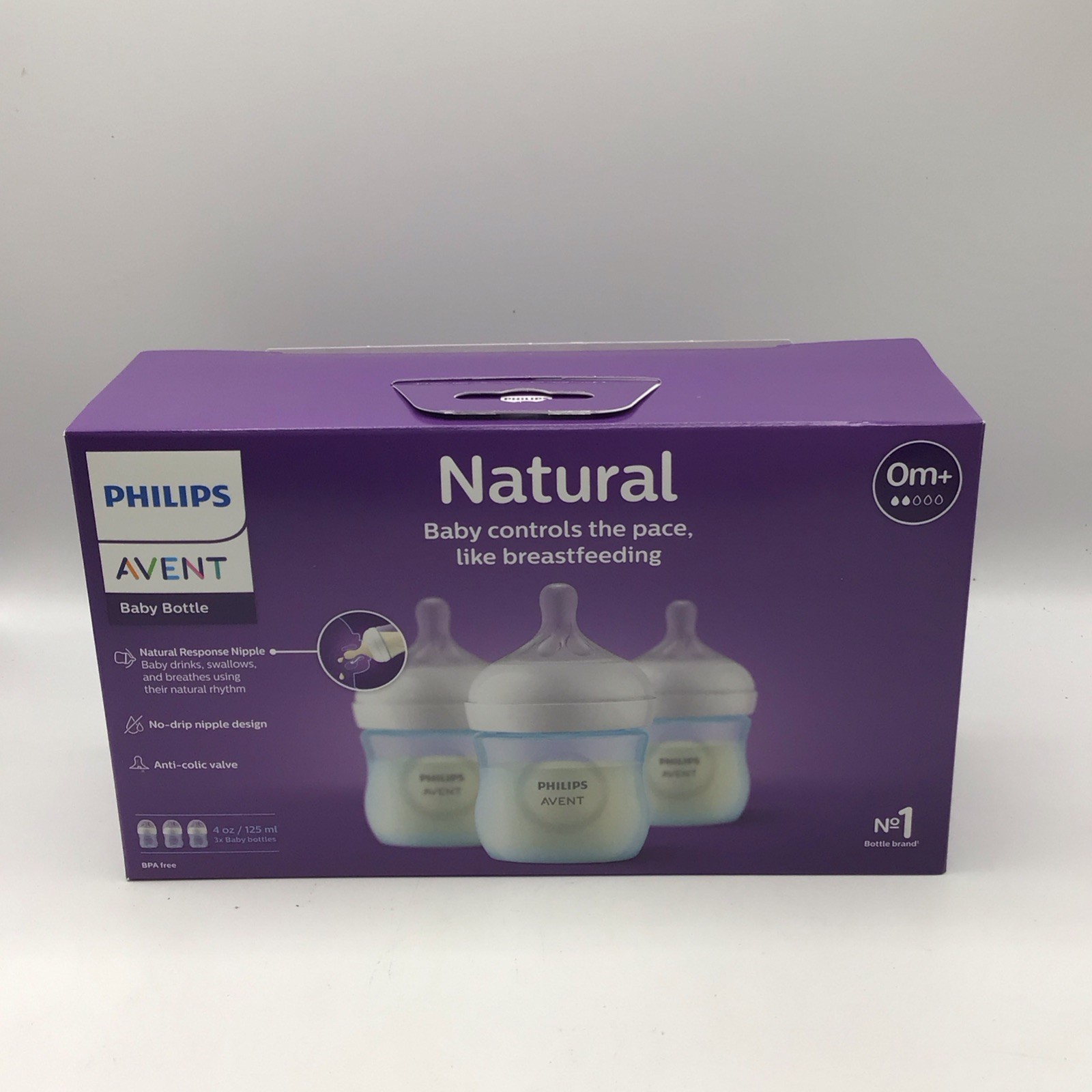 Philips Avent Natural Baby Bottle With Natural Response Nipp