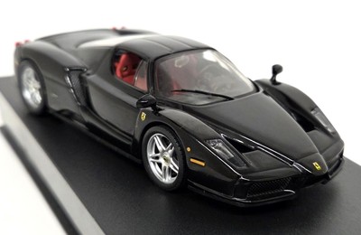 Atlas 1/43 Ferrari Enzo 2002 Black Scale Diecast Model Car