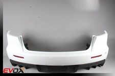 08-15 Mitsubishi Lancer Evolution Evo X Rear Bumper Cover Whicked White W37