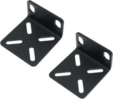 2Pcs Adjustable Rack Ears Rack Mount Kit for 17.3 Inch Wide Switches