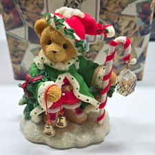 Cherished Teddies Wolfgang "The Spirit Of Christmas" 706701 2000 Resin LE