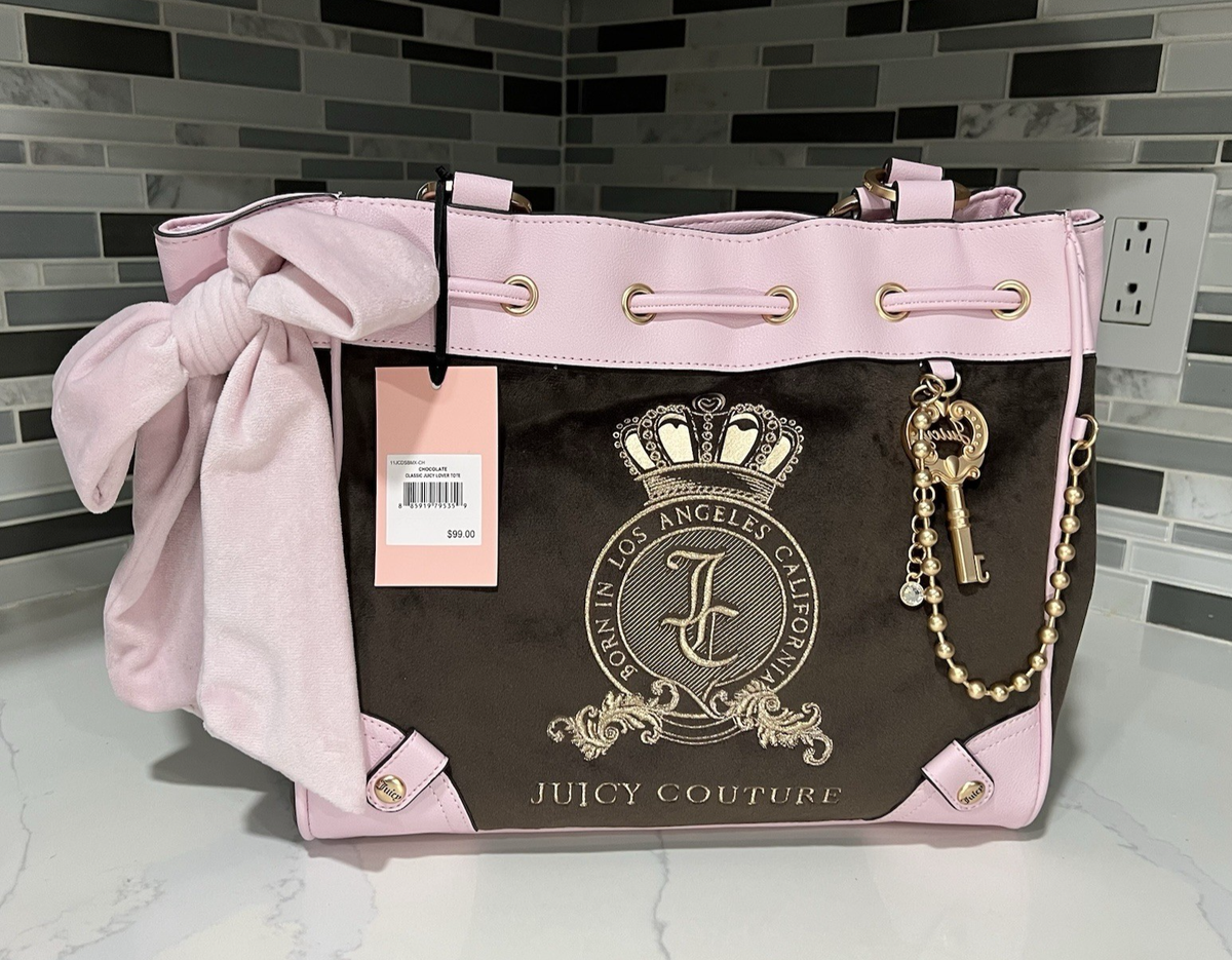 Juicy Couture Classic Juicy Lovers Chocolate Brown & Pink
