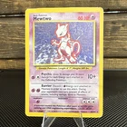 Pokémon Mewtwo Base Set Holo Rare 10/102 60 HP Basic 1999 English Card