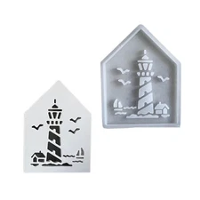 Grade Silicone Light House Craft Mold For Making Beautiful Home Accessories