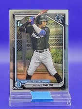 Andres Valor 2024 Bowman Chrome Prospect 1st Bowman 🔥 Marlins
