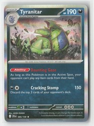 Tyranitar 095/159 Journey Together Holo Rare