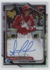 2024 Bowman Chrome Prospect Mega Box Auto Alfredo Duno #BMA-AD Auto 1ml1