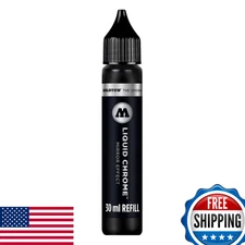 Molotow Liquid Chrome Alcohol-Based Refill 30ml Bottle