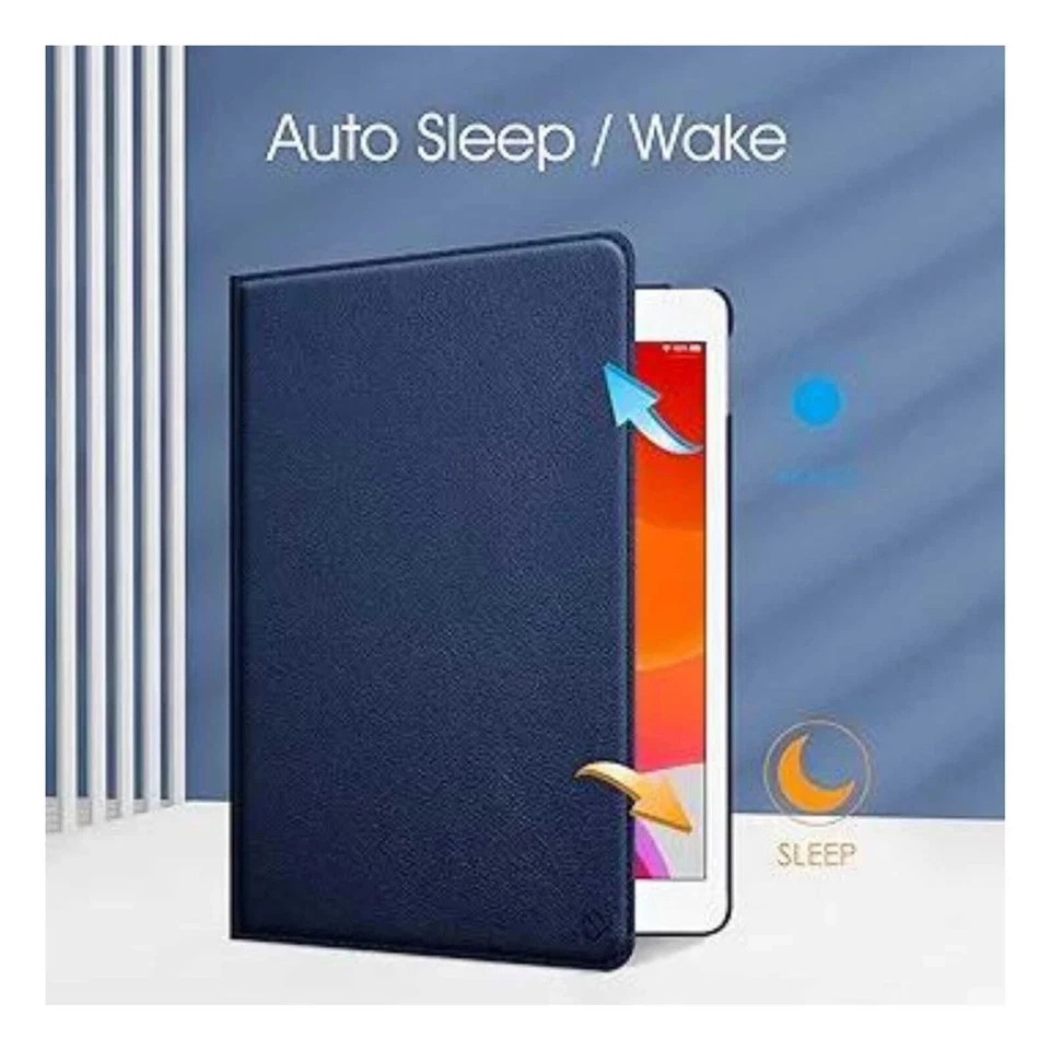 360° Rotating Leather Case for iPad Mini/Air/Pro 9.7”/10.2”/11”/12.9”/13” Cover - Image 4 of 4