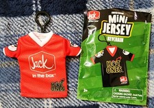 MISSPRINT ERROR NO LEAF Jack In The Box Jersey Keychain Soccer     Canada Jibbi