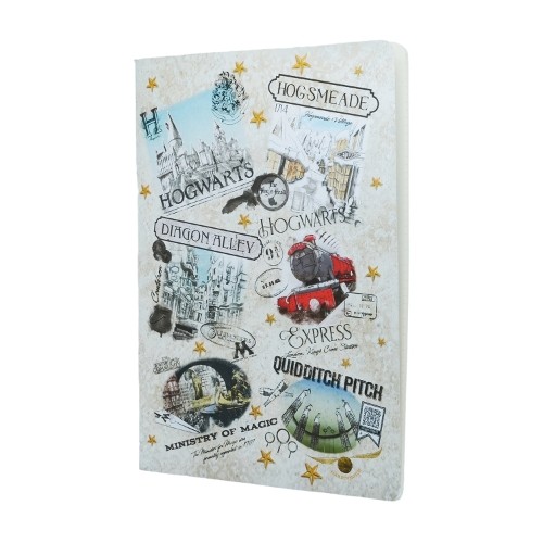 The Wizarding World (Harry Potter Collection) A4 Lined Cahier... - 9781408765746