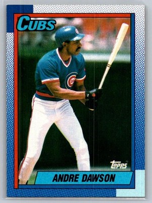 1990 Topps Baseball #140 Andre Dawson - VG - Chicago Cubs