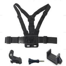 Phone Chest Strap Mount Holder First-Angle Video Bracket Clip Live Broadcast