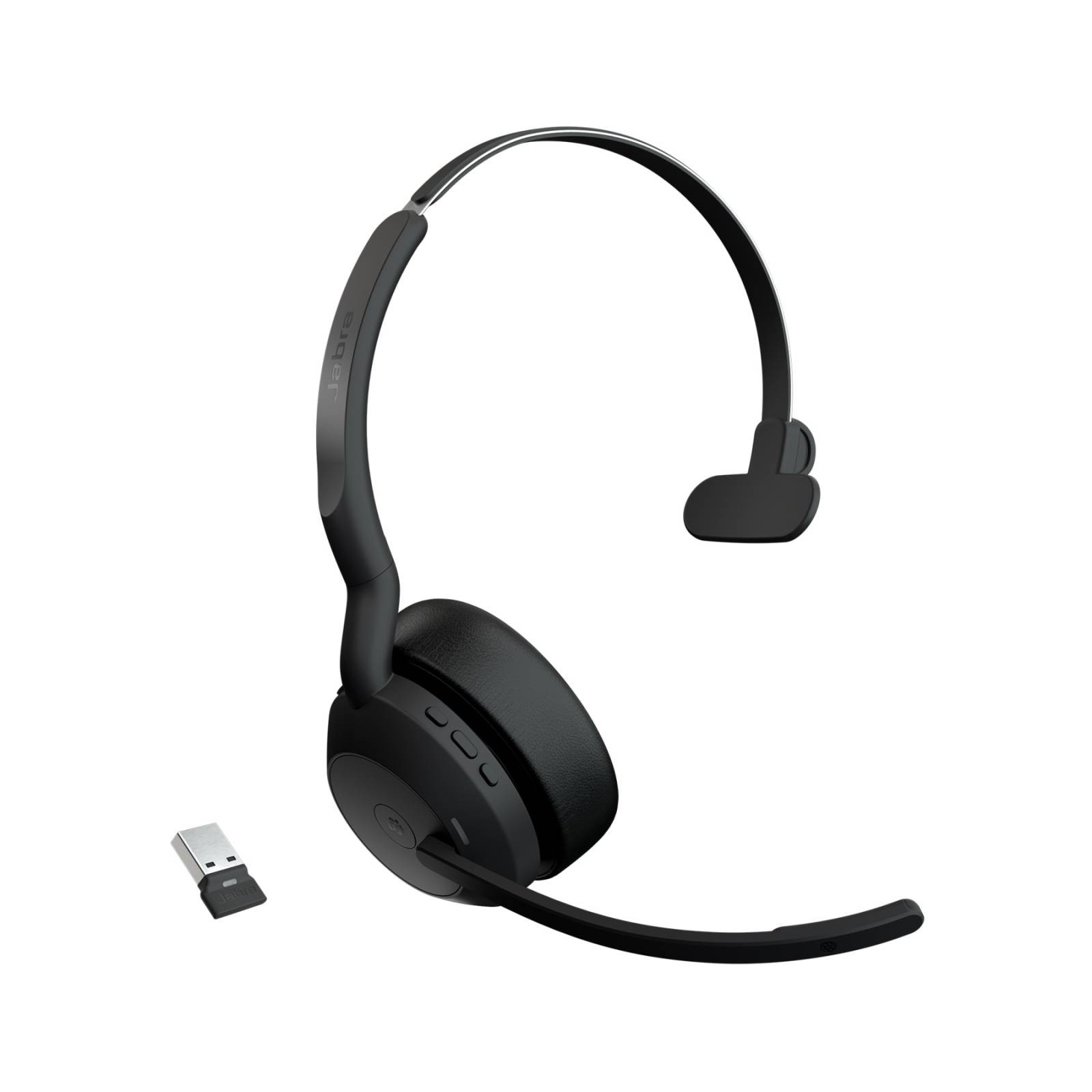 Jabra Evolve2 55 Link380 MS Mono Headset USB-A Bluetooth Black (25599-899-999)
