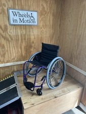 Quickie Shadow wheelchair 14 x 14