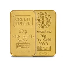 20 Gram Gold Bar (Varied Condition, Any Mint) Random Brand 5312.21 per troy oz