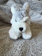 Ganz Webkinz Husky Dog 8" HM120 Plush Stuffed White Gray Puppy Ganz No Code