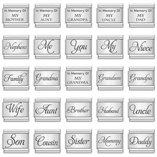 Italian Charms Bracelet Jewellery Fits All Nomination Link Charm Bracelets 9mm