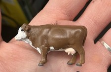 Custom CM Ertl 1:64 Lot Of 13 Hereford Cows M/F Cattle Farm Animal Diorama Mini