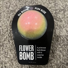 Da Bomb Fun Size Flower Bomb Primrose Bath Bomb Fizzer With Surprise Inside