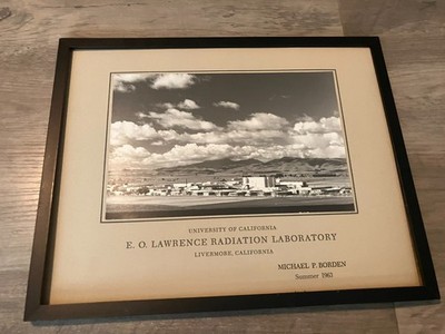 VTG Photo 1963 EO Lawrence Radiation Lab Livemore University California