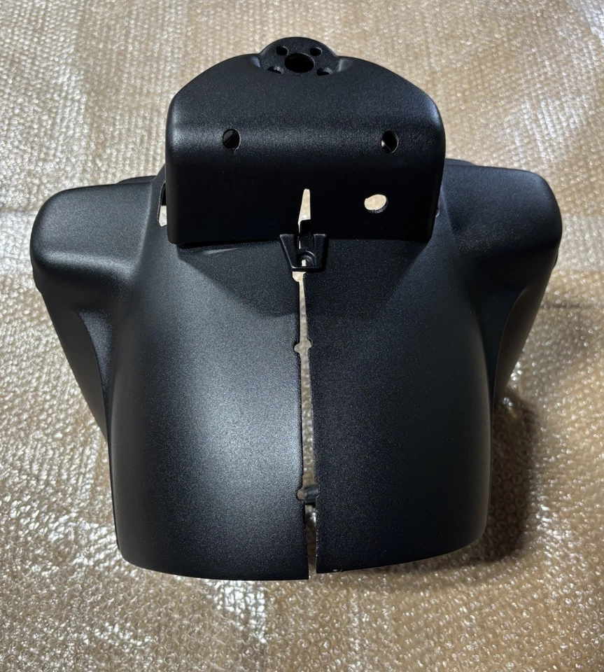 1994-1998 Harley Davidson Road King FLHR & Classic console central/nacelle PRETO - Imagem 4 de 4