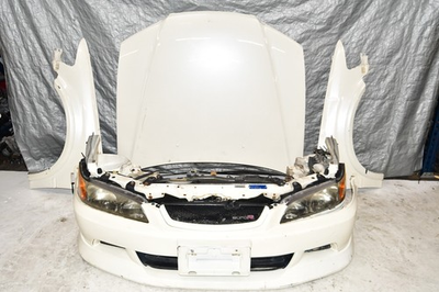 #ad #ad JDM 98 02 Honda Accord CL1 Euro R H22A Nose Cut Front End Fender Hood Headlights $1749.00