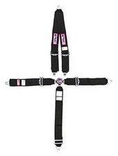 RJS Racing Equipment Harness, 5 Point, Camlock, SFI 16.1, Pull Down Adjust, B...