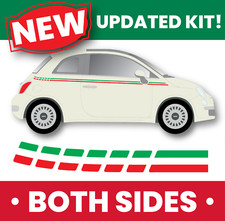 Fiat 500 Italian Stripe Vinyl Kit