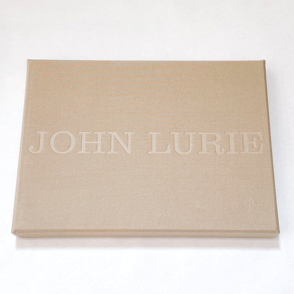 John Lurie 初版　帯付き　チラシ付き美品 John Lurie Official Deluxe Catalog Signed & Numbered Print