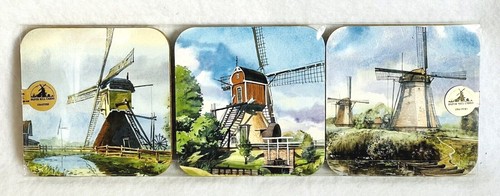 Lighthouse Coasters Set of 6 Square Hardboard Paper Mill Cards - Picture 1 of 12