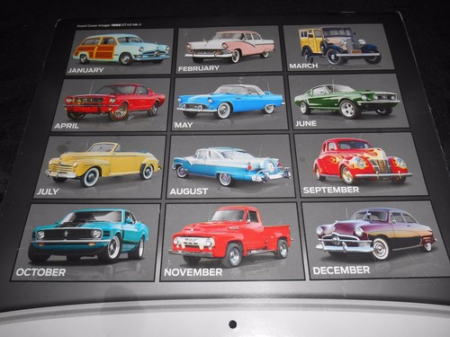 DON REID FORD MAITLAND, FLORIDA 2016 - 12 MONTH WALL CALENDAR FORD CLASSICS - Picture 4 of 6
