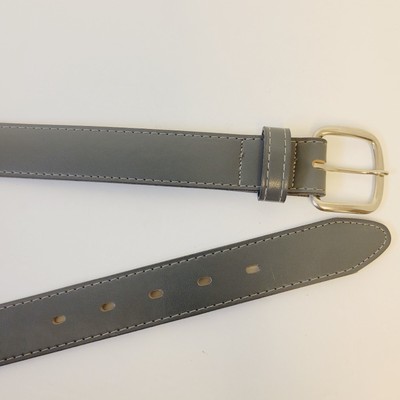 Haband Genuine Bonded Leather Gray Mens 38 Dress Belt | eBay display picture 1