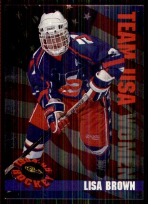 1994-95 Classic Women of Hockey Lisa Brown USA #W24 | eBay