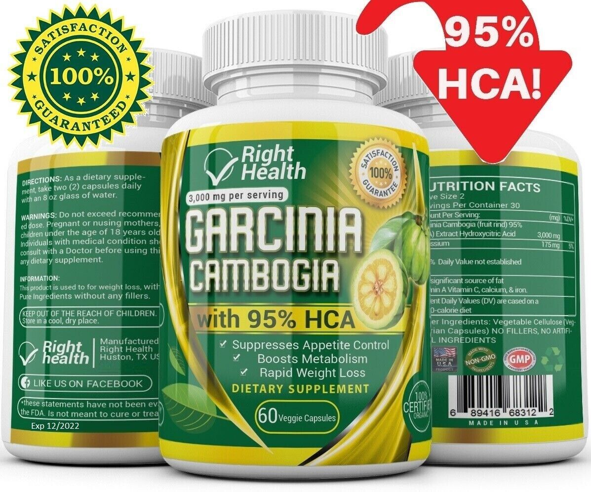 Organic Garcinia Cambogia Weight Loss Supplement