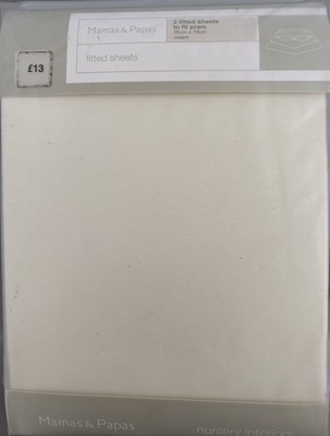 mamas and papas fitted sheets