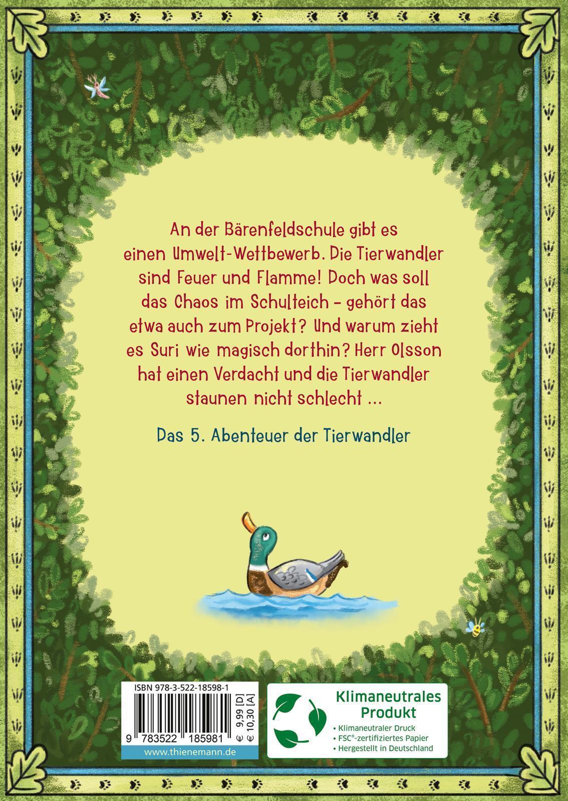 Thumbnail - Martina Baumbach | Die Tierwandler 5: Auf Die Plätze, Fertig, Luchs |