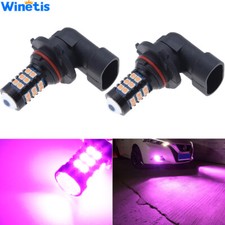 Pair 9140 9145 H10 Hb3 9005 Pinkpurple 30smd Led Fog Light Driving Drl Bulbs Pair 9140 9145 H10 Hb3 9005 Pinkpurple 30smd Led Fog Light Driving Drl Bulbs
