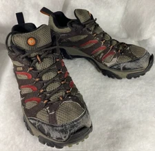 Merrell Moab GoreTex XCR Shoes Mens Size 10 Brown Vibram Hiking Continuum