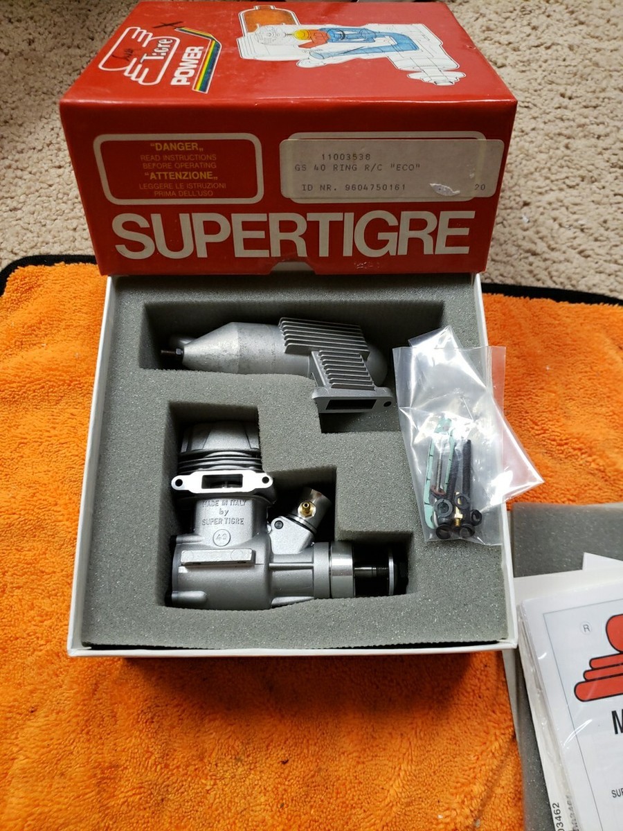 SUPER TIGRE Engine - Super Tigre GS 40 Ring ECO motor - new! Part