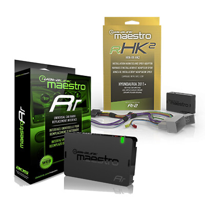 iDatalink Radio Replacement & Steering Wheel Interface + HK2 Plug/Play T-Harness