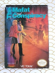 The Mafat Conspiracy (Nintendo Entertainment System, NES) CIB. Authentic, Tested