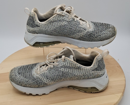 Skechers Women’s Black/White Knit Skech Air Memory Foam Air Cooled Sneakers Sz 8 - Picture 2 of 9