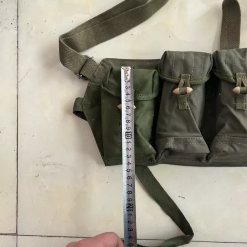 Surplus Vietnam War China Type 63 Chest Equipment Ammunition Bag Military Bag- - Picture 6 of 9