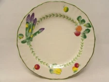 Farm Medley by Mikasa Salad Plate Country Classics Vegetables Green Trim b427